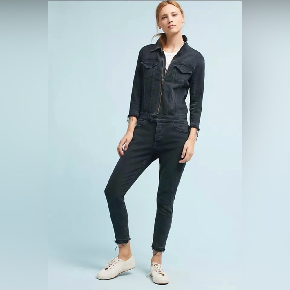 DL1961 Winnie Jumpsuit in Black Size Small